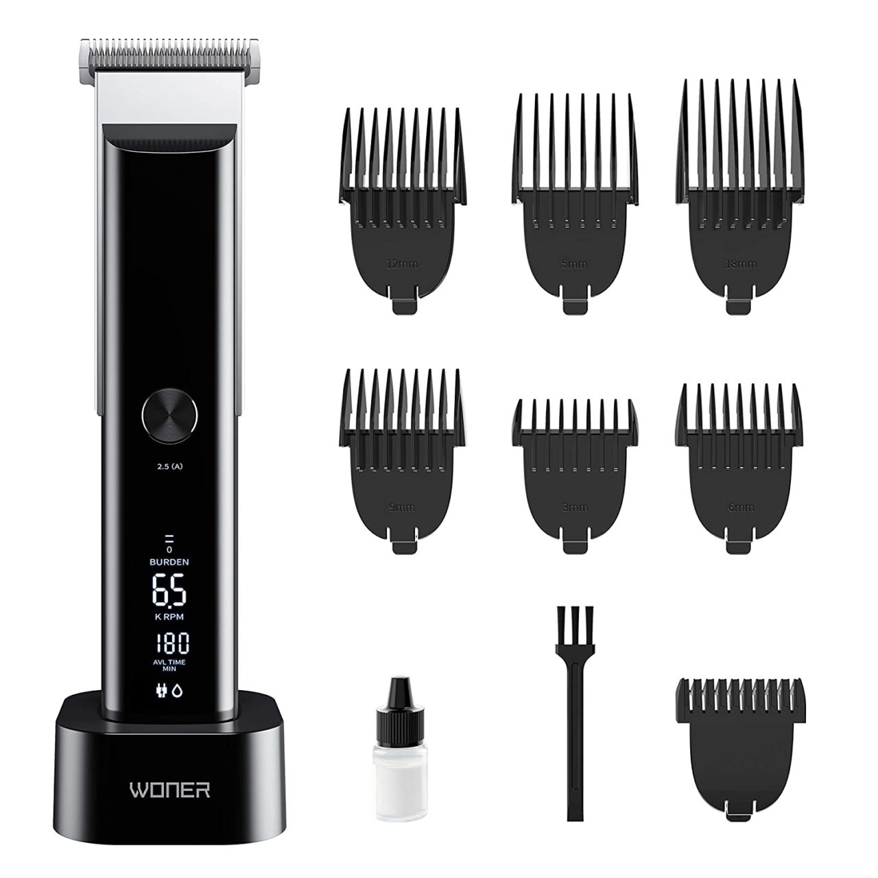 WONER Hair Clippers for Men, Clippers for Hair Cutting, Rechargeable ...