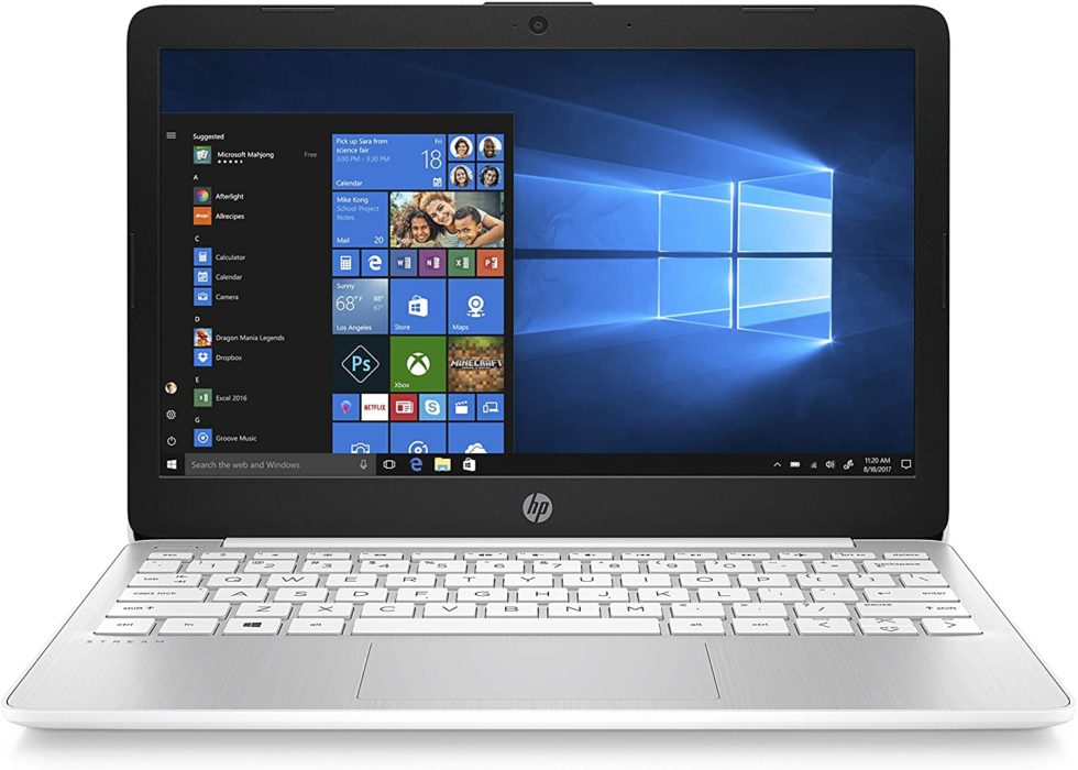 Hp Stream 116 Laptop Intel Celeron 4gb Memory 64gb Emmc Flash Memory Diamond White 9274