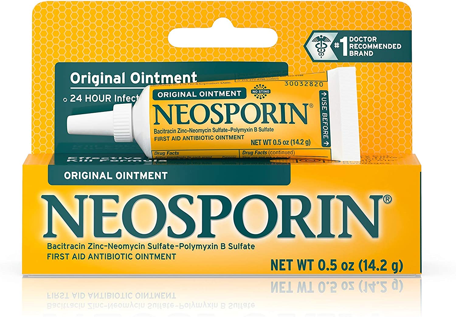 Neosporin Original First Aid Antibiotic Ointment 0.5-oz. Tube